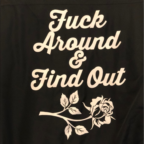 Bomber Jacket with slogan - Picture 7 of 8